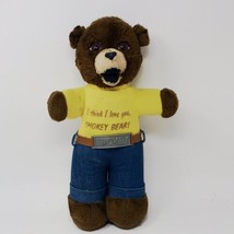 VTG 1977 Dakin Smokey The Bear Plush Stuffed I Think I Love You Smokey Bear Toy - £23.64 GBP