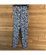 NWT CalmE Johnny Was Endurance High Waist 7/8 Leggings Blue Speckled Siz... - $79.25
