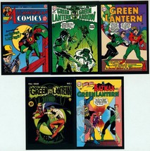 Vintage Art DC Comics 5 Post Card Lot ~ Green Lantern Sheldon Moldoff Neal Adams - £10.07 GBP