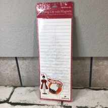 1998 Hallmark Shopping List Pad With Exclusive Magnets Barbie Hot Wheels NOS - £7.77 GBP