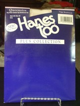 Hanes Too Queen Size Day Sheer Control Top Reinforced Toe Pantyhose - Size 2Q - £7.75 GBP