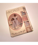 McCall&#39;s 4375 Girls Pinafore Smocked Collar Pantaloon Sz 5 Pattern Cut V... - £9.24 GBP