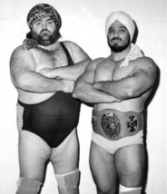 Makhan Singh 8X10 Photo Wrestling Picture Stampede Wrestling - $4.94