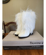 BEARPAW Boticia White Lamb Fur Wool Lined Mukluks Boots Womens Sz 8 Apre... - $2,241.18 MXN