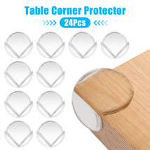 24Pcs Table Corner Protector Guards Soft Edge Cushion Cover Child Safety... - $18.04
