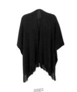 Jack&amp;Missy Knit Wrap Black One Size - £33.63 GBP