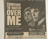 Someone To Watch Over Me Movie Print Ad Tom Berenger Mimi Rogers TPA10 - $5.93