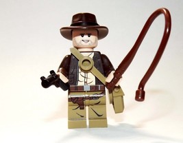 Minifigure Indiana Jones and The Dial of Destiny Movie Custom Toy - £4.15 GBP