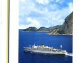 Enrico Costa on Cover of S S Costa Riviera Menu Cruise Line - $29.67