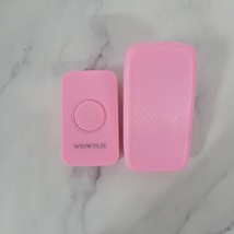 WEIWYLIE Electric door bells Pink wireless electric doorbell, stylish  - £20.78 GBP