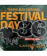 Tampa Bay Downs 36 Bag Sealed New Horse Race 3/12/2016 Lamb Holm South G... - $56.30 CAD