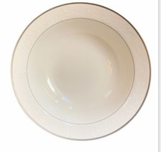 NEW Nikko White Lace Platinum 9” Round Vegetable Serving Bowl 982176 - £14.08 GBP