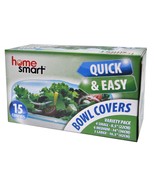 Home Smart Clear Bowl Covers Assorted Sizes - $5.36 CAD