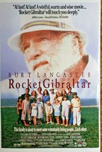 1986 Rocket Gibraltar Original Movie Poster Burt Lancaster Columbia Pict... - £11.98 GBP