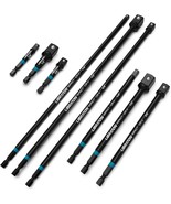 Libraton Impact Grade Socket Adapter Set, 3&quot; 6&quot; 12&quot;, Drill Socket Adapter - $47.88 CAD