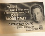 Crossing Over Tv Guide Print Ad John Edwards TPA15 - £4.74 GBP