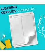 Cleaning Supplies shopping List, Bullet Journal, shopping List Tracker, ... - $1.99