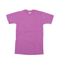 NOS Vintage 90s Jerzees Blank Short Sleeve T-Shirt Cotton Adult Large Pink USA - £23.70 GBP