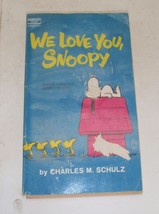 We Love You, Snoopy - Vintage Comic Book by Charles Schulz, Peanuts Gang - £3.18 GBP