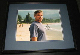 George Clooney Signed Framed 16x20 Photo Display JSA Perfect Storm - £117.31 GBP