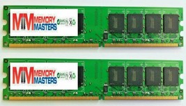 Dell 2GB 2X 1GB DDR2 PC2-4200 533Mhz Memory Ram Non-ECC 240 Pin Dimm - £11.47 GBP