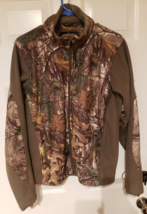 Game Winner Camo Jacket Mens S Realtree Xtra Hunting Fleece Full Zip Long Sleeve - £14.96 GBP