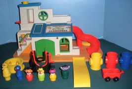 Vtg. FP Little People #937 Sesame St. Clubhouse 99% Complete/ EXC++ (I) - £141.54 GBP