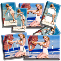 Marilyn Monroe Sexy Beach Bikini Light Switch Wall Plate Outlet Room Art Decor - £7.24 GBP
