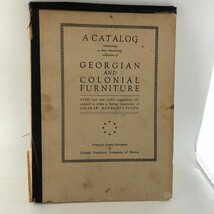 1934 Catalog of Georgian &amp; Colonial Furniture with Prices Charak Company... - $44.55