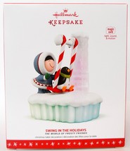 Hallmark 2016 Swing In The Holidays - Frosty Friends Magic Light Sound Motion - $34.60