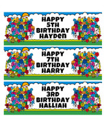MR MEN Personalised Birthday Banner - LITTLE MISS Birthday Party Banner - $98.81 MXN
