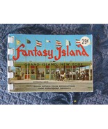 Fantasy Island Souvenir Photo Booklet Grand Island NY Curteichcolor Snap... - €10,42 EUR