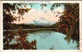 Mt. Hood and Lost Lake Oregon Postcard PC86 - £3.92 GBP