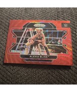 WWE 2022 Panini Prizm Alexa Bliss Red Ruby Wave #37 - $23.38