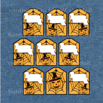 Halloween Pumpkin Tags SMP4 - $93.00 MXN