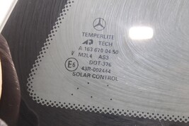 Passenger Quarter Glass 163 Type ML350 Fits 99-05 MERCEDES ML-CLASS 75264 image 7