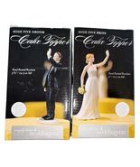 Weddingstar High Five Groom &amp; Bride Porcelain Figurine Cake Topper New O... - $37.61