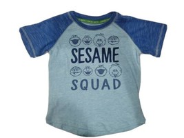 Toddler Boys Sesame Street Shirt Big Bird Cookie Monster Oscar Elmo T-Shirt 12M - £7.41 GBP