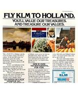 Royal Dutch Airlines KLM 1979 Advertisement Aviation Netherlands Holland... - $35.02 CAD
