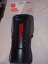 WILSON ADULT WSP2000 SOCCER SHIN GUARD LIGHTWEIGHT REINFORCED CURVED SHE... - $7.56