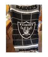 Raiders Throw Blanket 35 Inches Down 30 Inches Across - £23.37 GBP