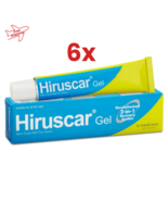 6 x Hiruscar Gel 20g Scar Care for Skin After Surgery, Acne, Burns &amp; Wounds - $2,701.06 MXN