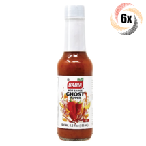 6x Bottles Badia Ghost Pepper Hot Sauce | 5.2oz | MSG Free! | Fast Shipping! - £24.57 GBP