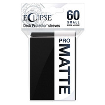 Eclipse Deck Matte Sleeves Small 60pcs - Jet Black - £18.73 GBP