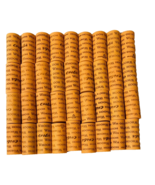 Orange Wine Corks 36 Used Synthetic Halloween Craft Project Lot Variety ... - £20.06 GBP