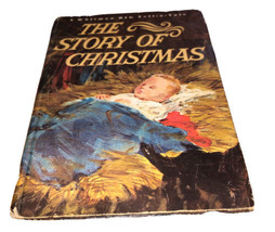 Whitman Big Tell-A-Tale “The Story Of Christmas” 1965 Vintage Book - £3.31 GBP