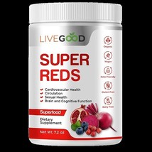 LiveGood Organic Super Reds, Keto, cardio, sexual, cognitive, brain, circulation - £31.71 GBP