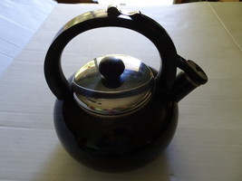  Tea Kettle -Teapot - Vintage Copco Whistling - Stainless Steel - Pre-owned - $13.69 CAD