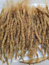 50 handmade dread 100% human hair dreadlocks about 10&#39;&#39; color 27 - £169.91 GBP