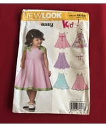 Easy Kid&#39;s New Look Pattern #6688-Toddler&#39;s Sun Dress   Sizes 1/2-4 - $5.71